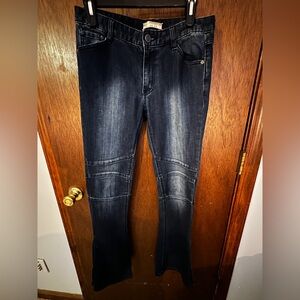Free People Moto Jeans with Distressed Look - NWOT